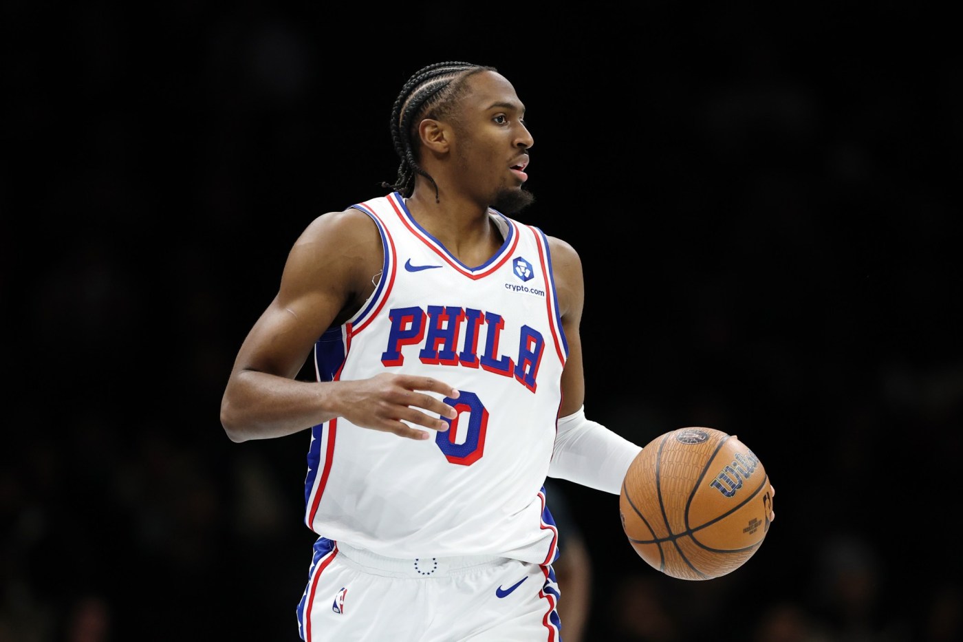 Tyrese Maxey Powers 76ers to 115-103 Victory Over Nets