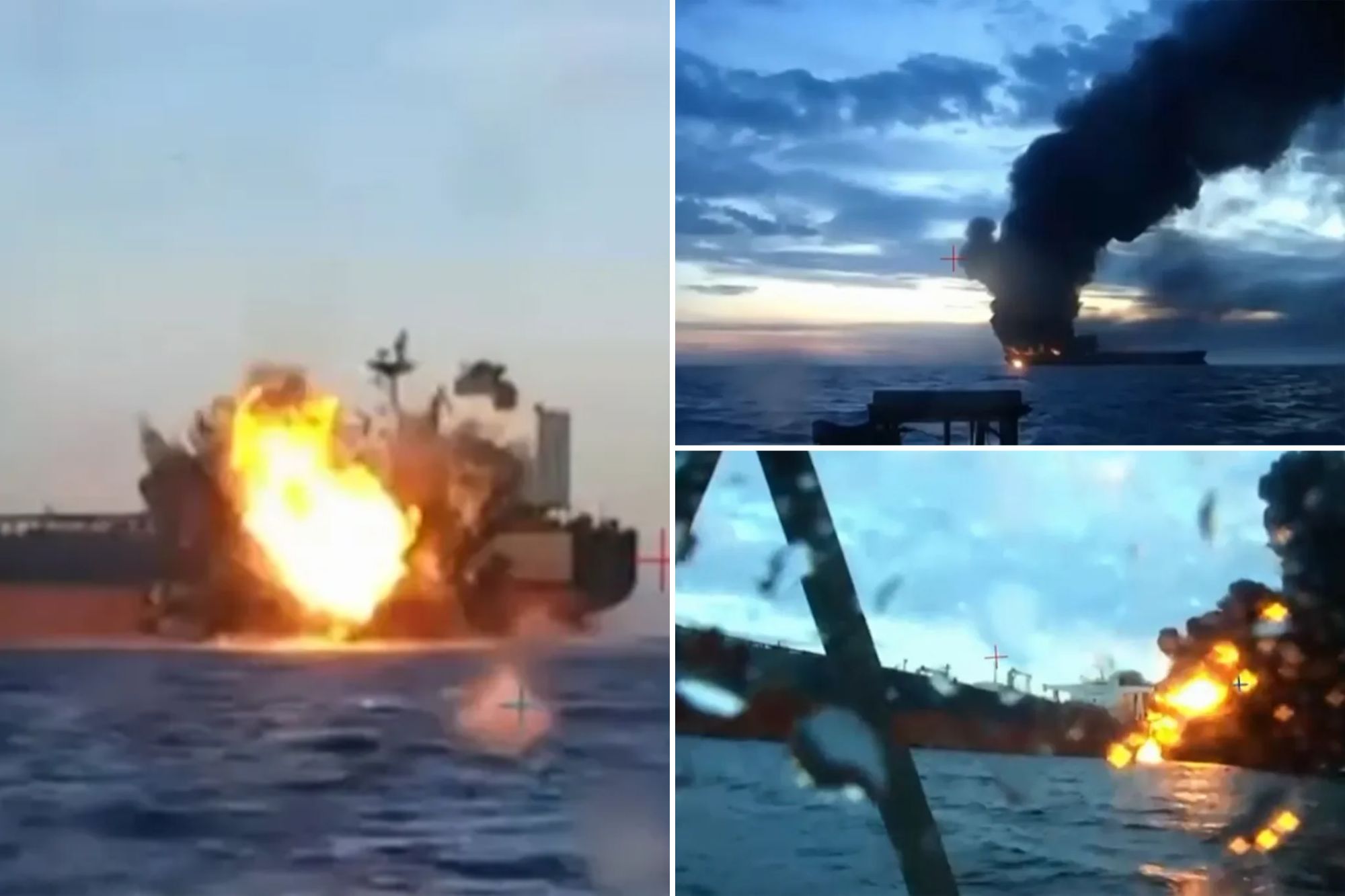 Ukraine Targets ‘Shadow Fleet’ Oil Tankers in Black Sea Attack